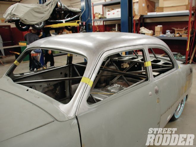 04 1951 Ford Sedan Roof Modification Centerline And Cutlines