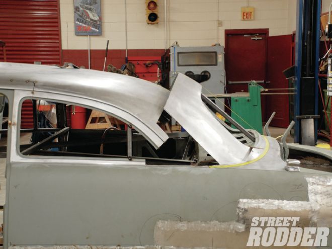 35 1951 Ford Sedan Roof Modification Rear Window Alignment