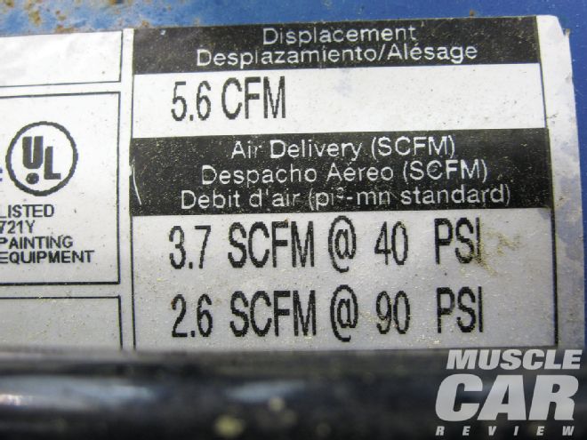 Air Compressor Sticker