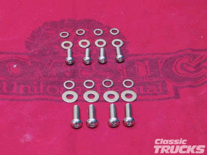 Eddie Motorsports Hood Hinge Install Set Of Stainless Button Head Bolts