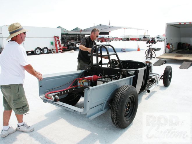 1304rc 02+notso Special At Bonneville Salt Flats+truck Bed