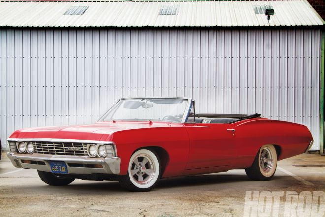 Hrdp 1304 31+how To Paint Your Car In A Weekend+bright Red 1967 Chevy Impala