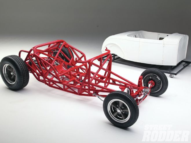 1212sr 01 Z+voodoo Hot Rods Complete Carbon Fiber Deuce Roadster+