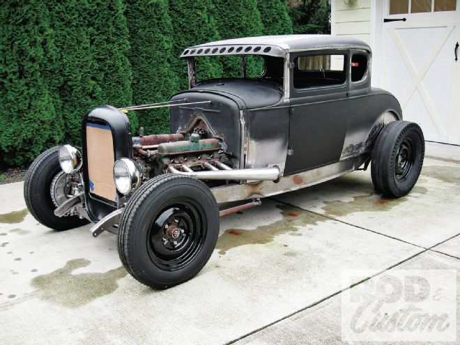 Lowering A Model A Lid, Part 1 - Rod & Custom Magazine