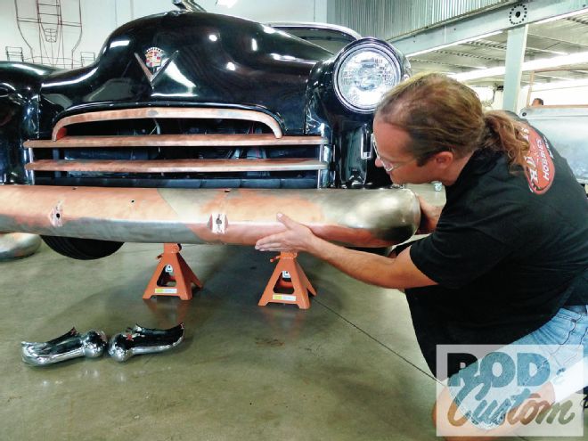 1112rc 02+1948 Cadillac Sedan+bumper