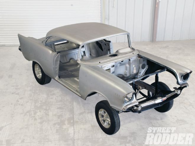 Real Deal Steel 1957 Chevy Body - Building Better Bodies