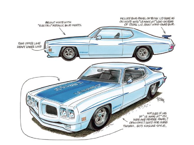 1106phr 28 Z+1972 Pontiac Lemans Gt+paint Job