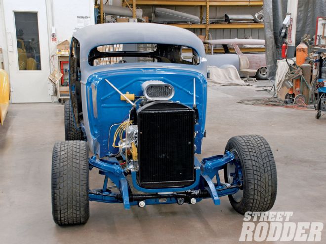 Chopping '35-'36 Chevrolet Sedan - Lowering The Lid