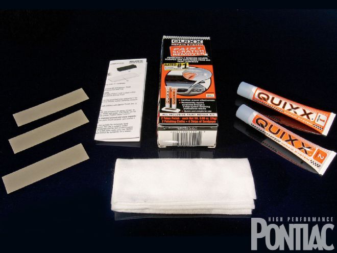 Quixx Paint Scratch Remover - Pontiac Tech