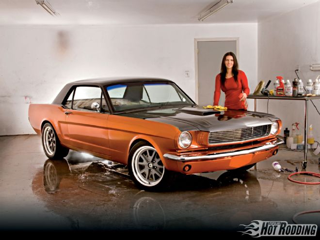 1966 Ford Mustang Project Street Fighter Paint Job - Paint Your Own Car