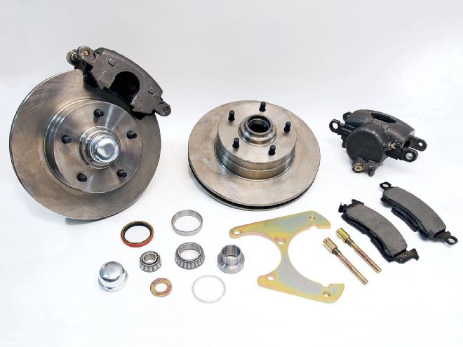 1001sr 02 O+speedway Motors Brake Kit+gm Metric Calipers