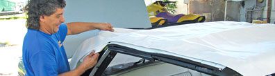 Convertible Top Installment - Automotive Plastic Surgery