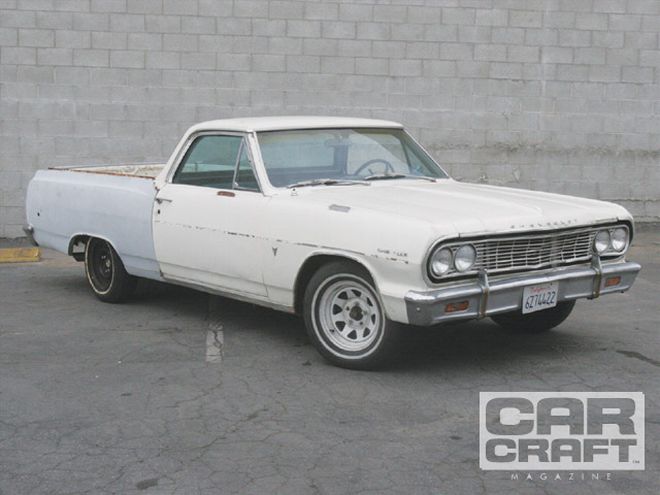 Ccrp 0812 01 Z+1964 Chevrolet El Camino Cheap Primer+before