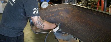 1952 Ford F1 Rust Repair - Repairing Those Panels