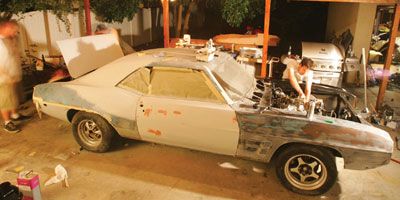 1969 Pontiac Firebird - Buddies, Beer, & Body Tools