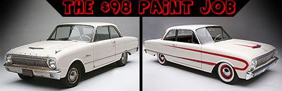 A 1962 Ford Falcon Recieve A Budget Paint Job - The $98 Paint Job
