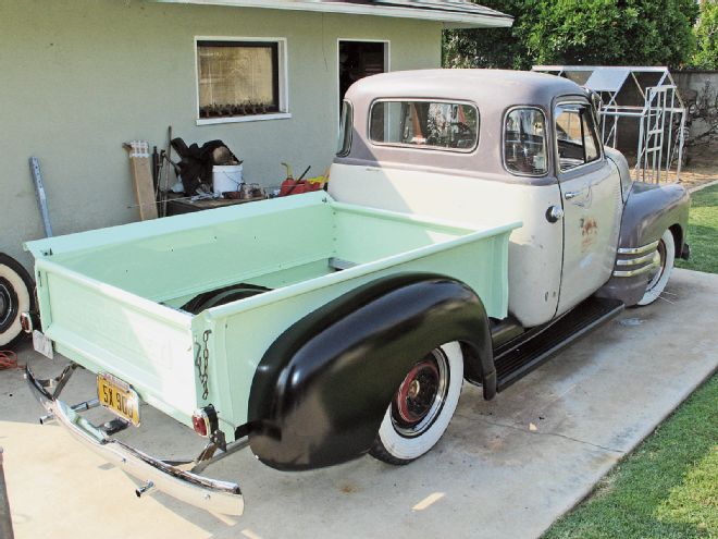 0612clt 03 Z+replacement Classic Fender Installation+classic Truck Bed