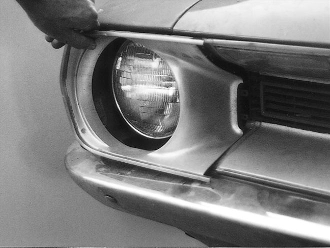 Mopp 0011 02 Z+1970 Plymouth Barracuda+headlamp Bezels