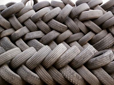 How to Lace Tires for Delivery