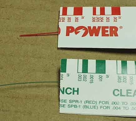 How to use plastigage to measure clearances