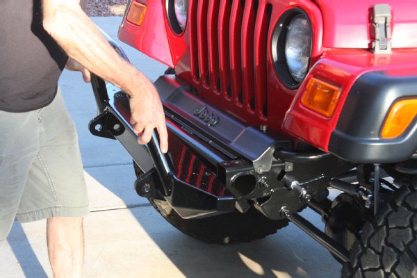 007 Better Bumpers Rustys Tj Lj Trail Bumpers Front Install Photo 96388309