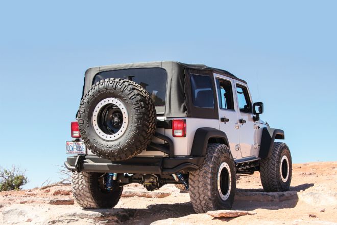 AEV’s Rear Bumper and Tire Carrier Install