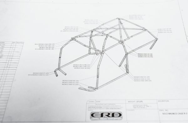 Solo Motorsports Cage Drawing Photo 114928673