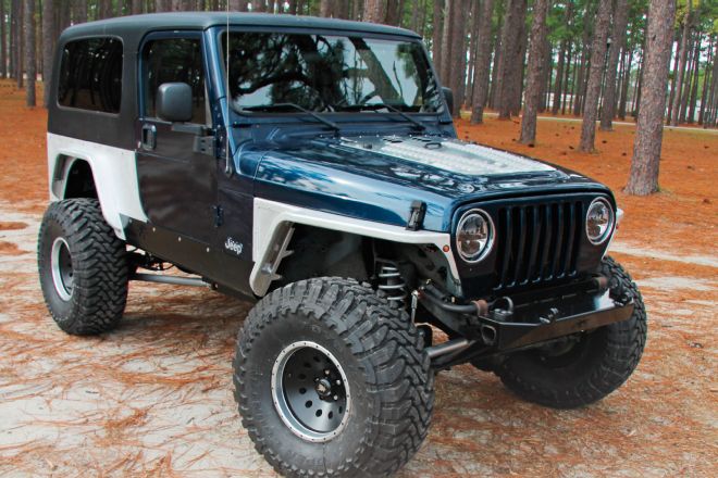 2004 Jeep Wrangler Lightweight Armor Solutions - Mixing Metals