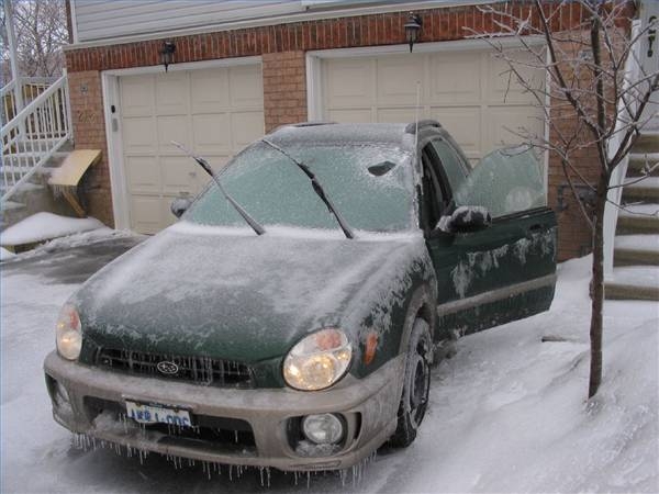 Frozen Car Door Remedy
