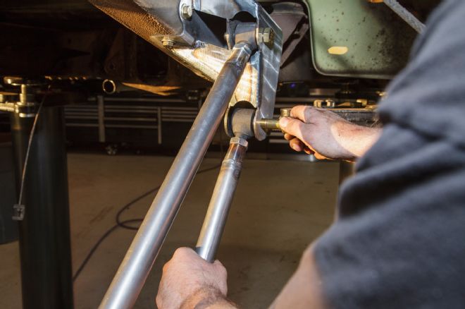 1969 Chevrolet C10 Four Bars Loosely Attached To Brackets