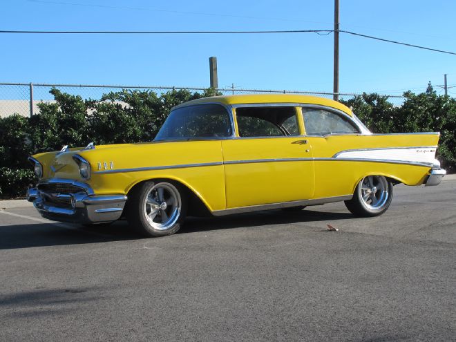 Upgrading 1957 Chevrolet Front Suspension