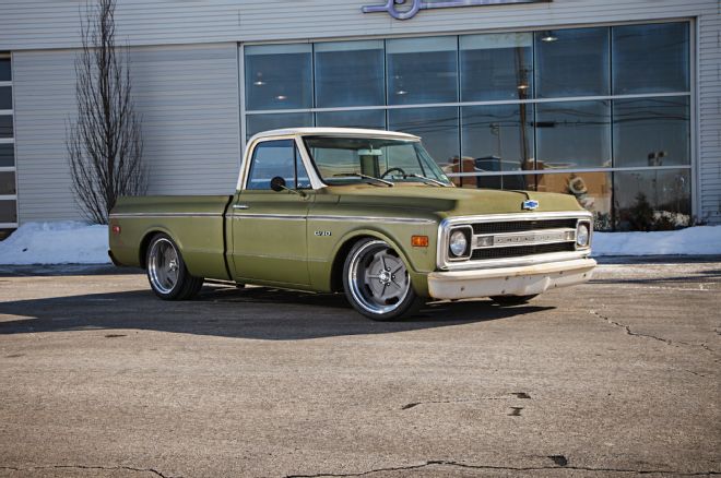 1969 Chevrolet C10 Front Three Quarter