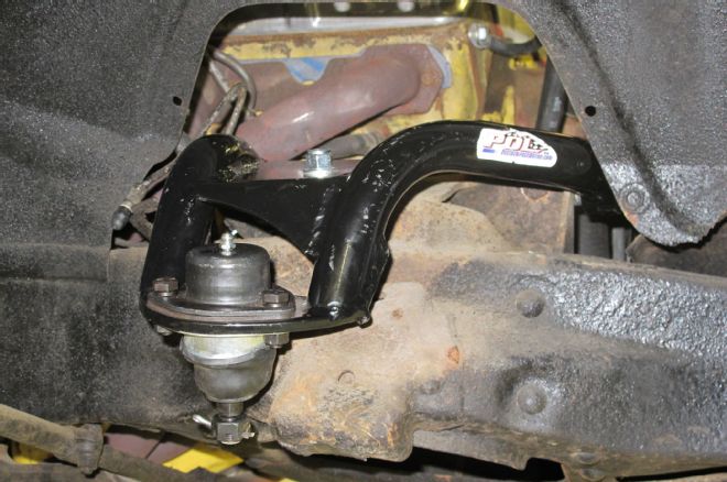 1957 Chevrolet Coupe Upper Control Arm Bolted In Place