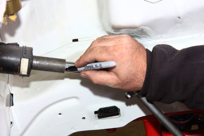 24 Bmr Front Suspension Install Steering Shaft