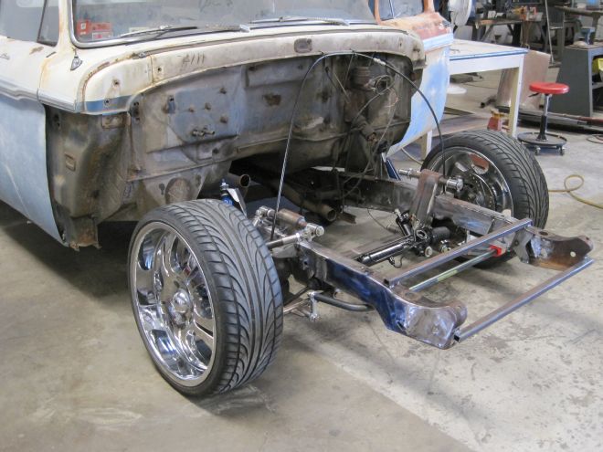 Putting IFS on a 1965 Ford F-100, part 2