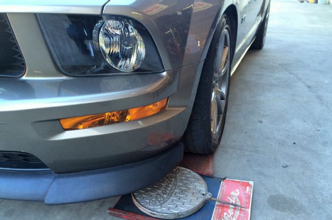 2005 Ford Mustang Alignment Plates