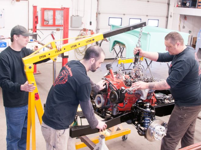 Swapping a Modern Chassis Under a Vintage Ford