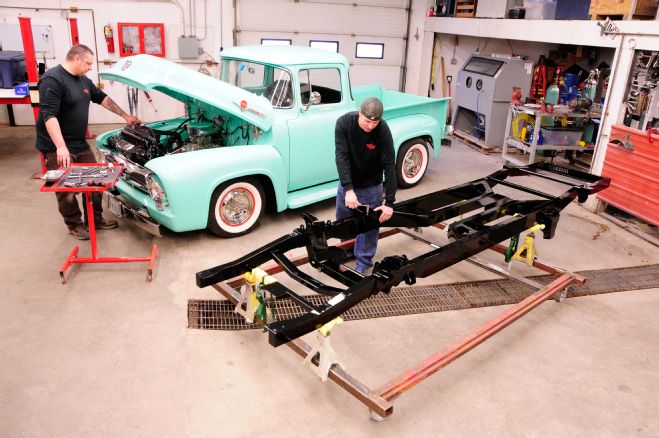 1956 Ford F 100 Front Drivers Side