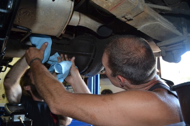 1971 Dodge Dart Gear Or Pumpkin Removal