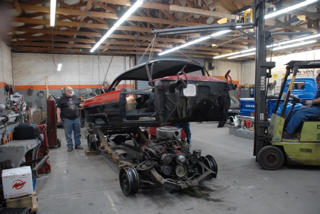 1955 Ford Vicky Chassis2 Body Off