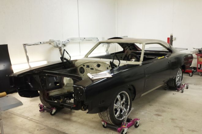 1969 Dodge Charger Roller In Body Shop