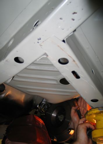 1969 Dodge Charger Frame Rail Holes