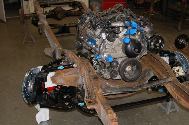 1967 Chevrolet C10 Ls Engine Fitting In Chassis Perfectly