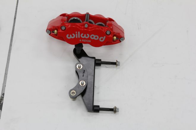 016 1964 Ford Galaxie Bracket Mounted 6 Piston Caliper