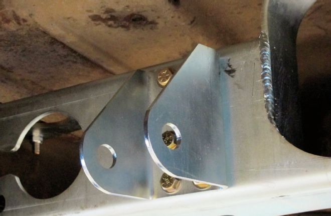 1965 Chevrolet C10 Bolt In Trailing Arm Mounts Fastened