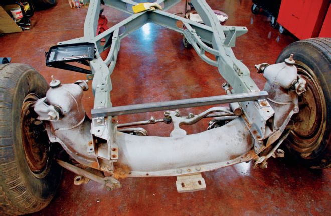 C1 Frame Chassis Mediablasted