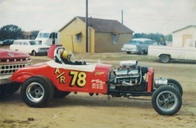 George Ocock Ahra National Record Holder Drag Race Car