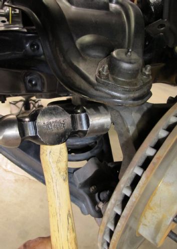 1955 Chevrolet Upper Ball Joint Loosening