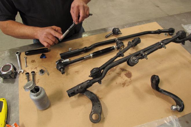 1955 Chevrolet CPP Front Steering Kit Rebuild