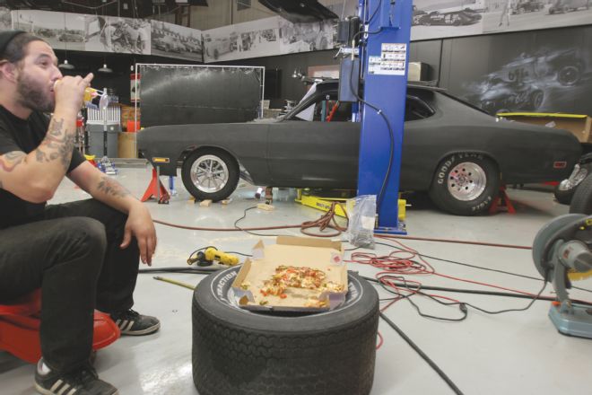 17 1971 Dodge Demon Pizza Break